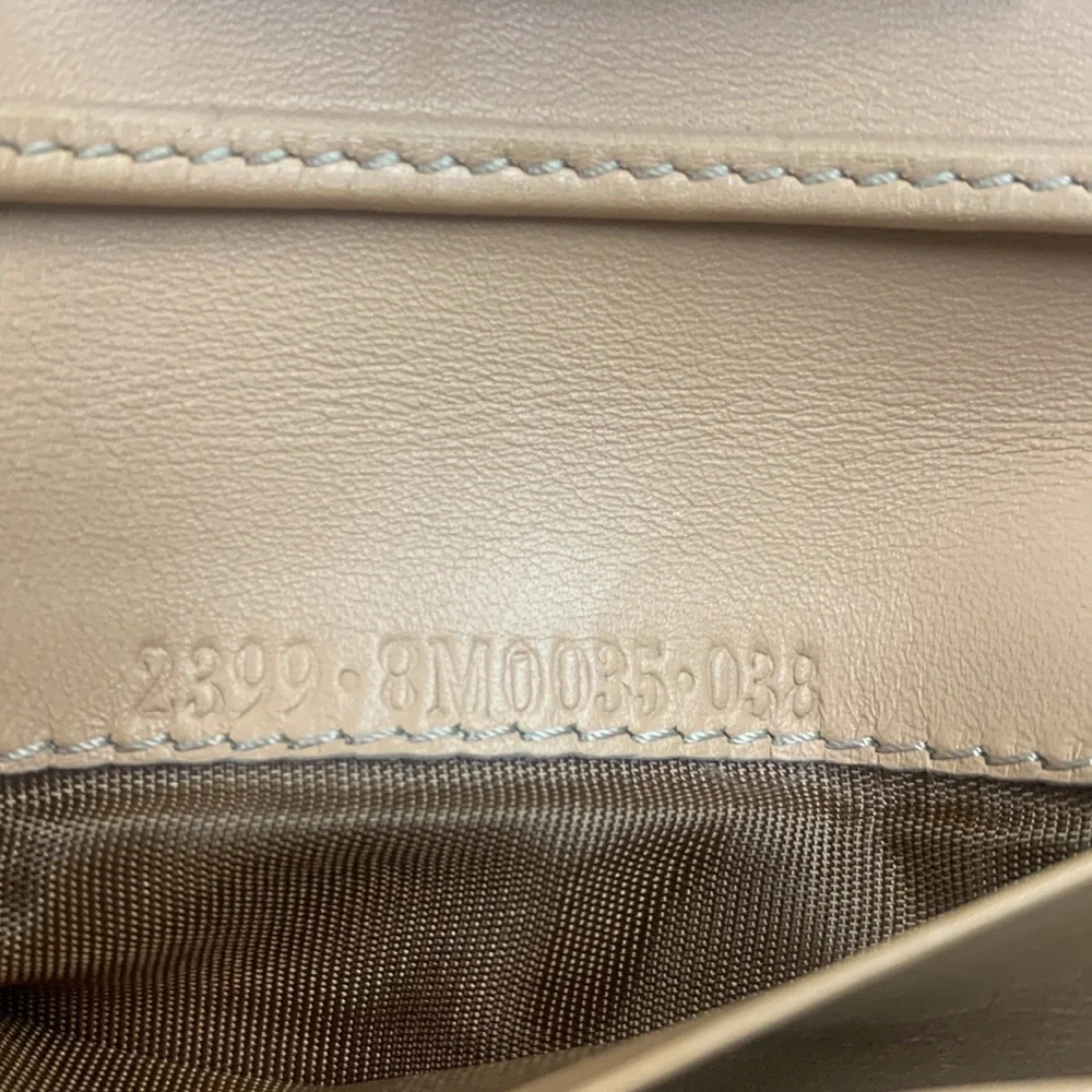 Fendi Zucchino FF Logo Canvas and Leather Wallet - Authentic and GUC - Picture 12 of 16